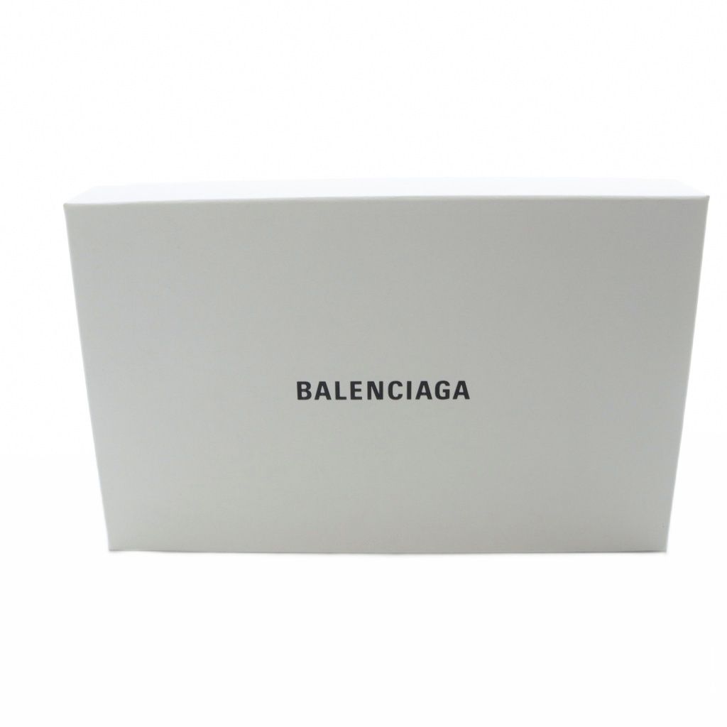  バレンシアガ サテンリボンミュール ポインテッドトゥ 36 黒 524714 ミュール サンダル ミュール