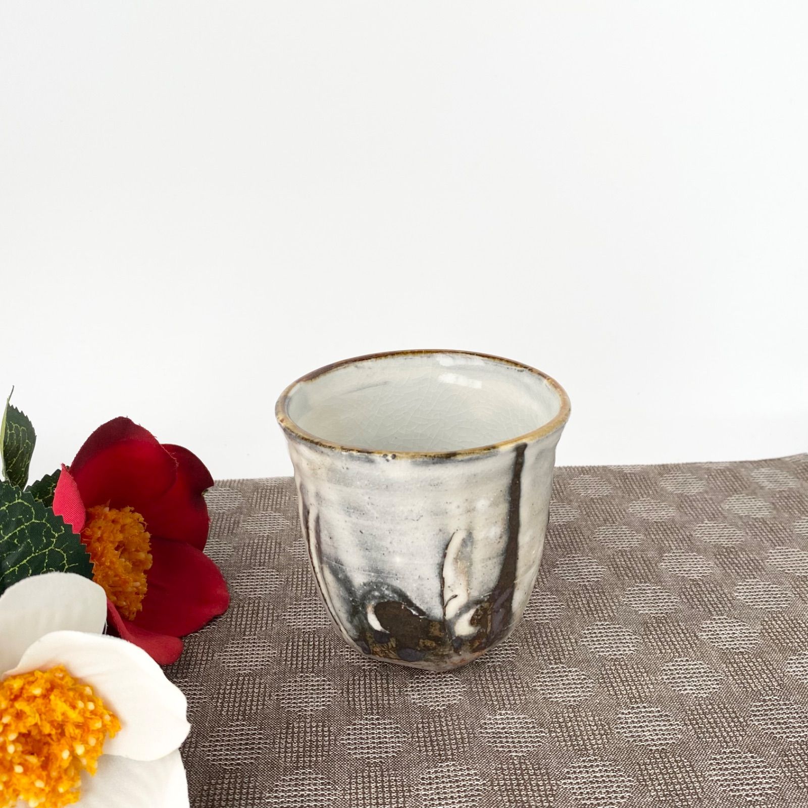 深川製磁 花ひょうたん汲出碗揃 蓋付き湯呑 深川製磁 - 深川製 [