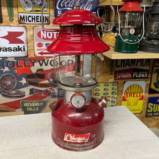 Coleman コールマン　200A バーガンディー　ランタン　61年9月製造 Coleman コールマン 200A バーガンディー ランタン 61年9月製造