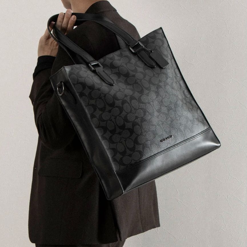 COACH／コーチ C3232 グラハム ストラクチャード シグネーチャー トートバッグ