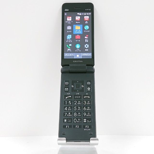 GRATINA KYF42 au ブラック 送料無料 本体 c14448 楽天市場