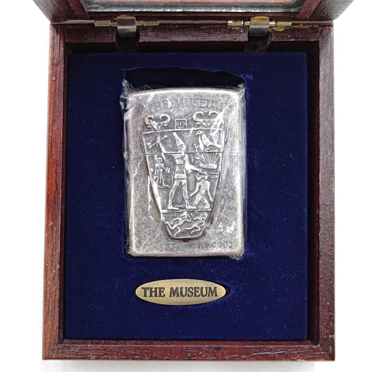 ジッポー THE MUSEUM ザ ミュージアム エジプト 壁画 額縁ケース付き ZIPPO シリアル NO.0001
