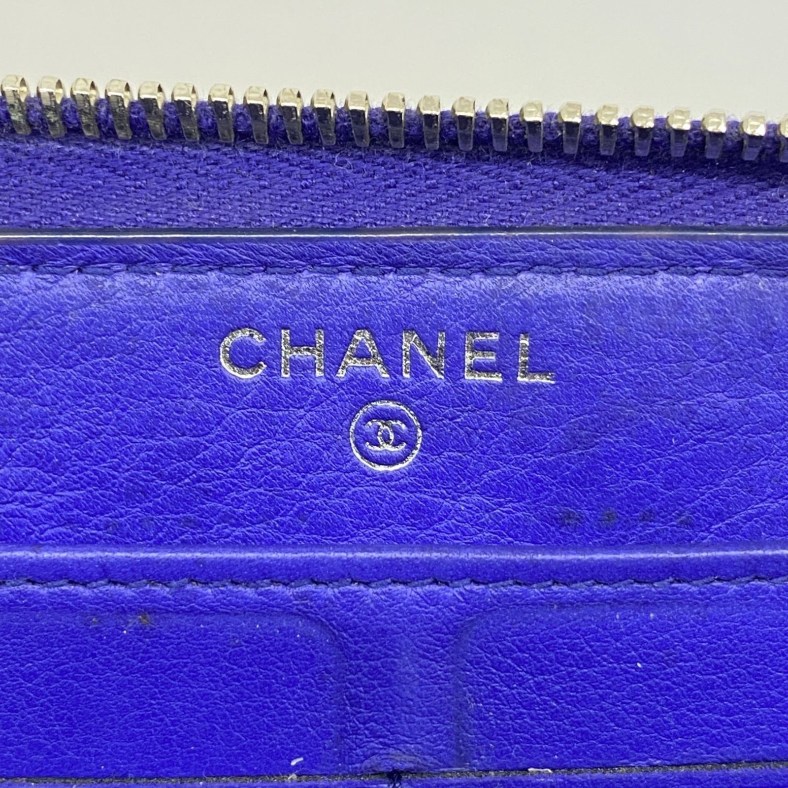 シャネル(Chanel) シャネル 長財布 ワイルドステッチ レザー