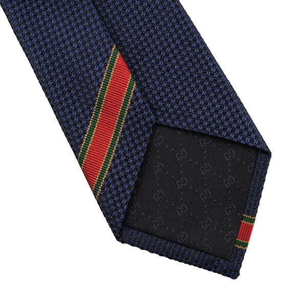 新品 グッチ GUCCI ネクタイ インターロッキングG ネイビー - メルカリ