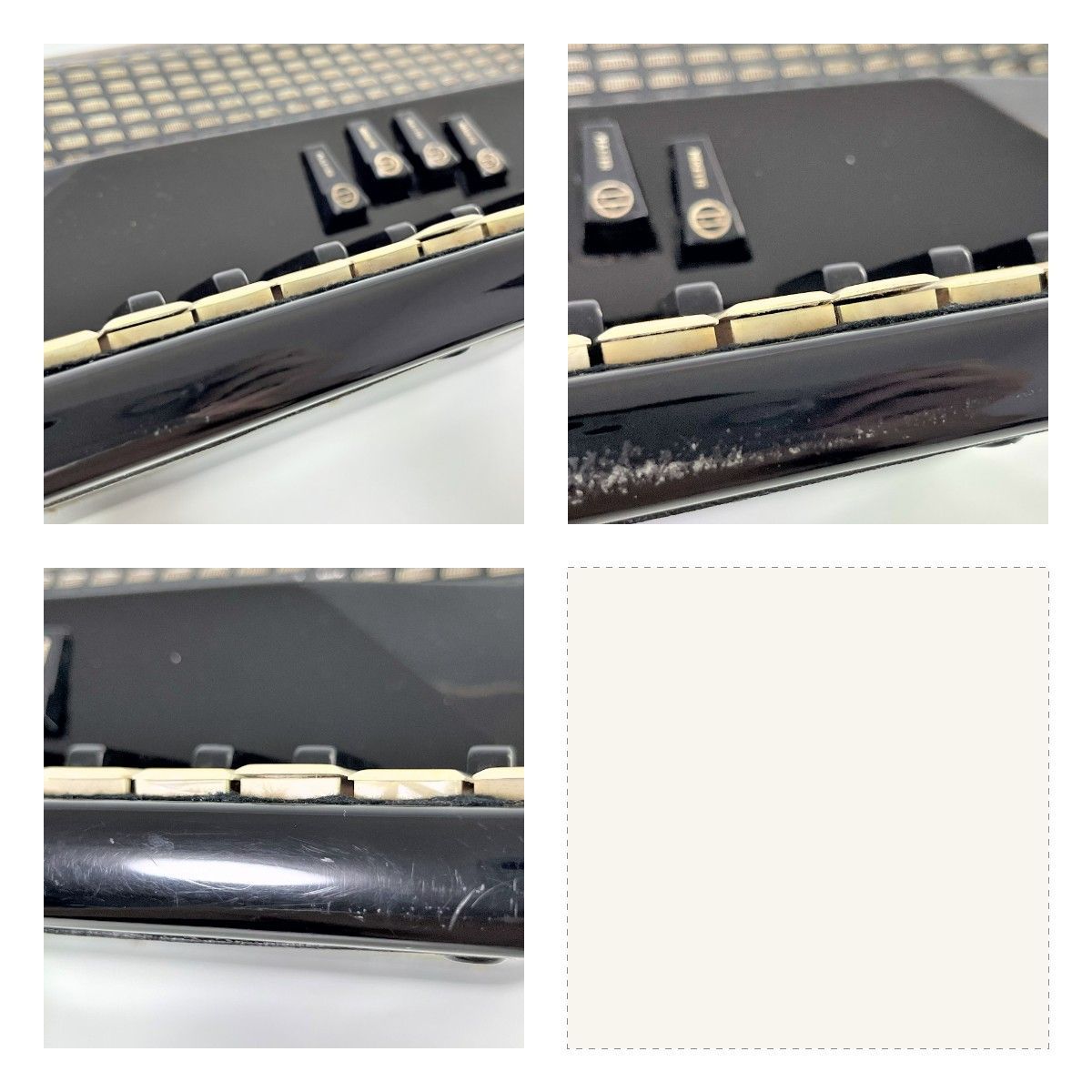 アコーディオンEXCELSIOR 580 ジャンク品】 EXCELSIOR エキセルシャー MODEL 580 37鍵盤 80