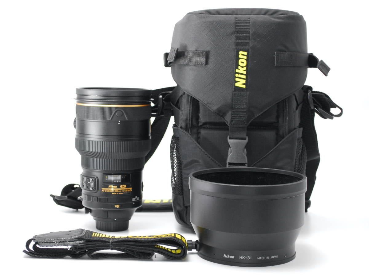 Nikon AF FX Nikkor 200?mm f 2g Ed振動自動フォーカス削減II DSLRレンズfor Nikon DSLR Came  レンズアクセサリー
