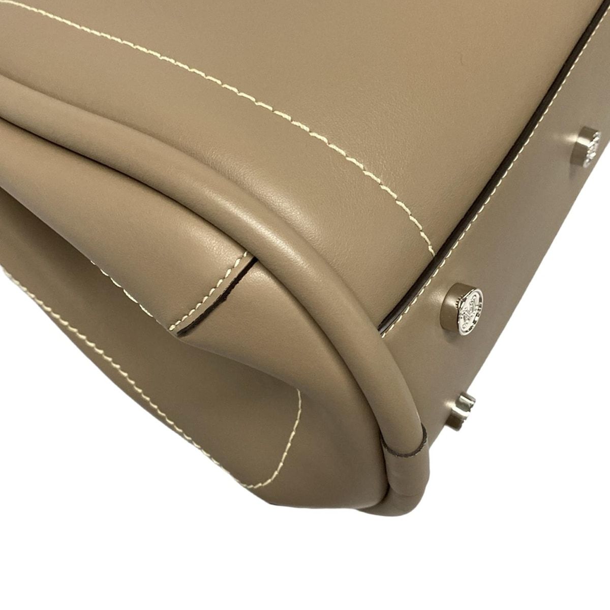 Max Mara(マックスマーラ) ハンドバッグ美品 マリン グレー Max Mara(マックスマーラ) ハンドバッグ美品 マリン グレー