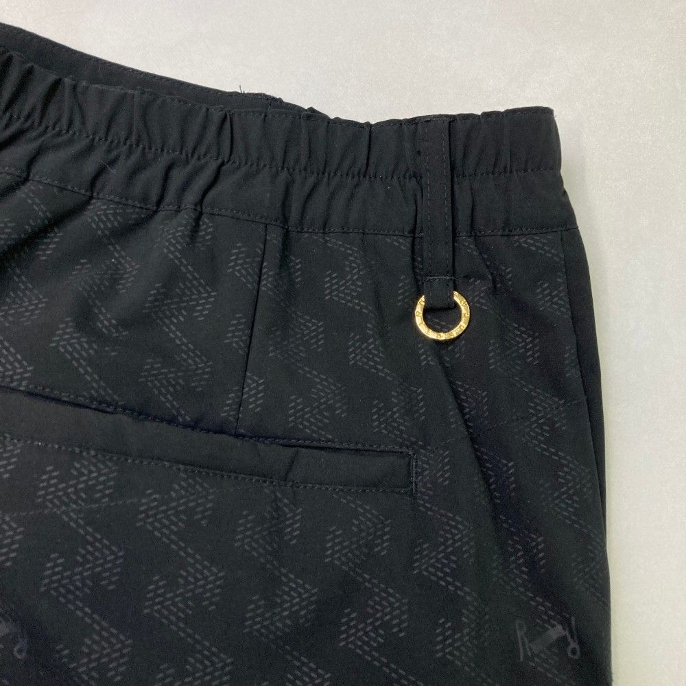 サイズ：L RESURRECTION レザレクション 中綿パンツ 総柄 ブラック系