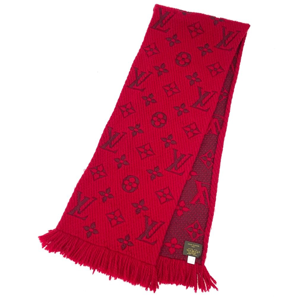 Louis Vuitton レッド マフラー モノグラム 楽天市場】LOUIS VUITTON ルイヴィトン エシャルプ・ロゴマニア