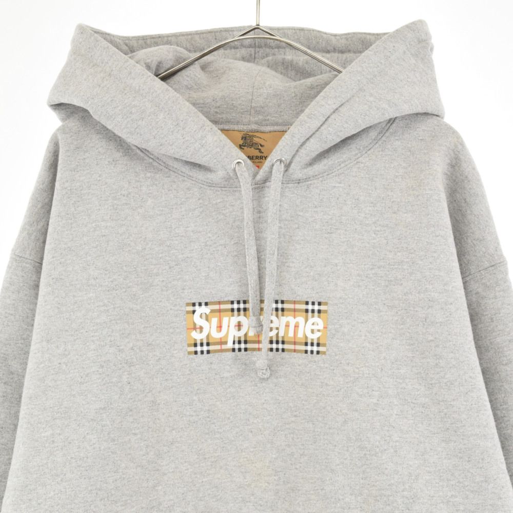 SUPREME (シュプリーム) ×Burberry 22SS Box Logo Hooded Sweatshirt