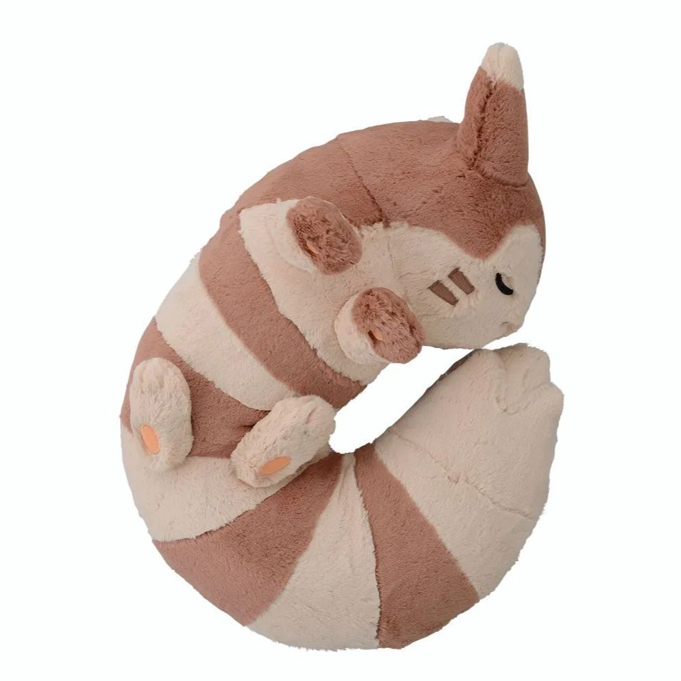 完売品】ふわふわぬいぐるみクッション もりのおくりもの オオタチ