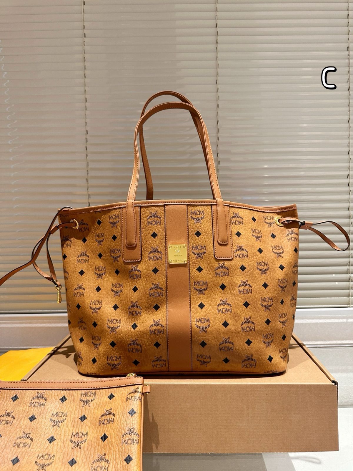 今日 Mcm ショッピングバッグ 2 ピースセット
