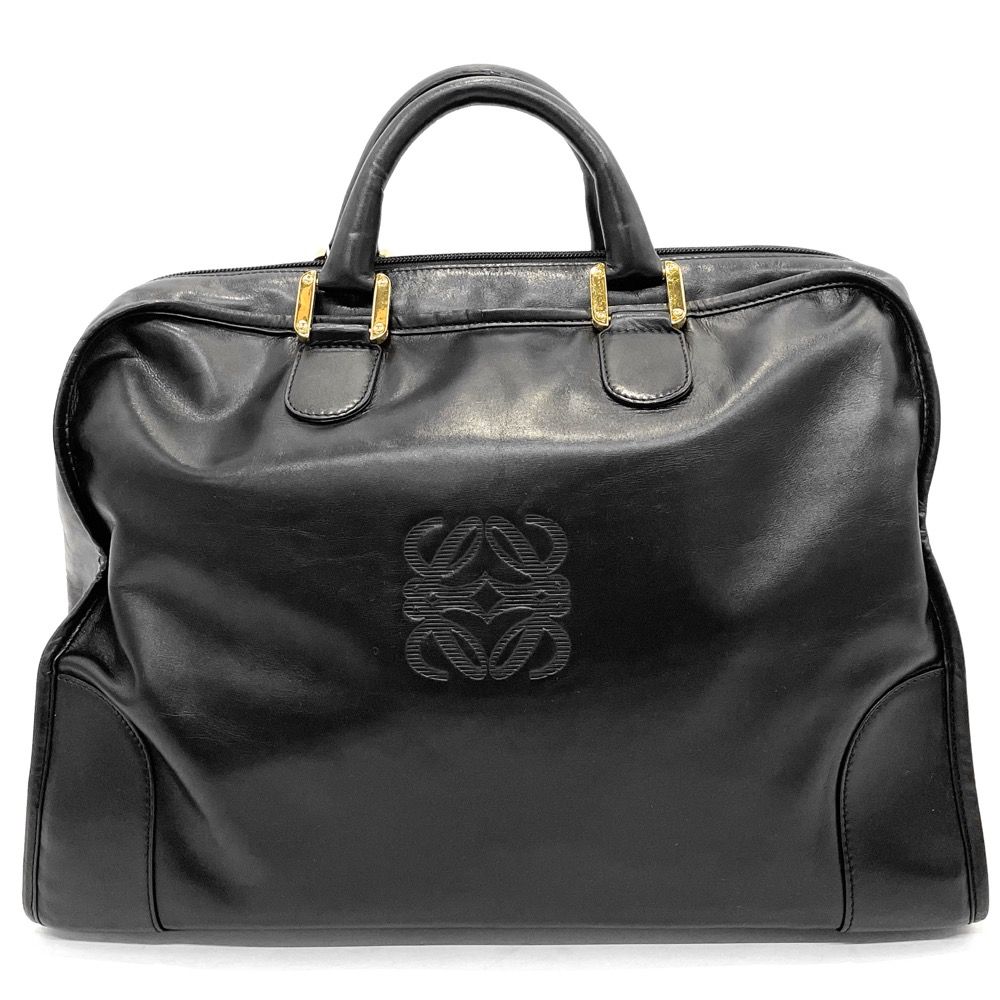 明日までの限定価格！ジャンク品　ロエベ　アマゾナ　ボストン　ブラック 明日までの限定価格！ジャンク品ロエベアマゾナボストンブラック