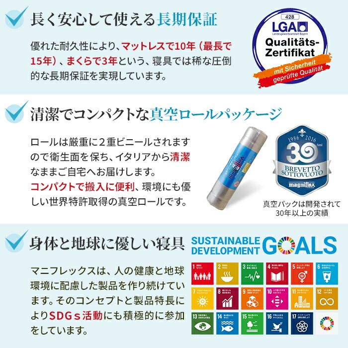 【2025年最新作】 マニフレックス イタリアンフトン２ シングル 布団 敷き布団 高反発マットレス イタリアン布団２ magniflex 高反発 敷布団 折りたたみ 敷 店舗限定