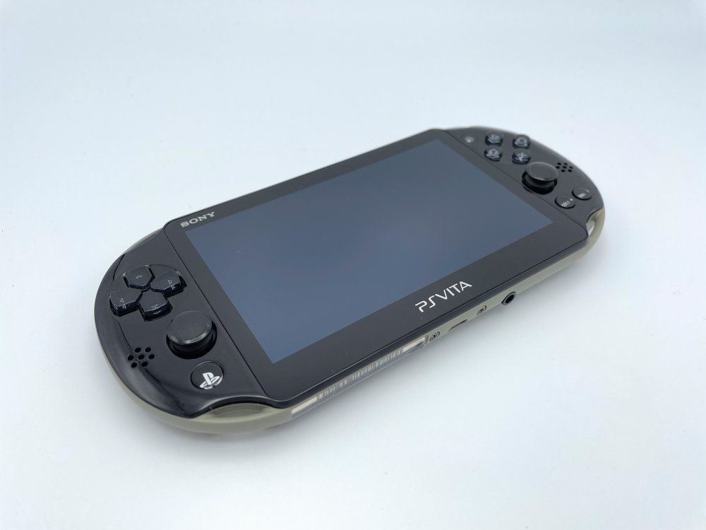 PlayStation Vita - ほのぼのん PSvita Wi-Fiモデル カーキブラック 2000型 SONY VITA PSVita 2000 本体 のみ 選べる6色 中古 : エンタメ