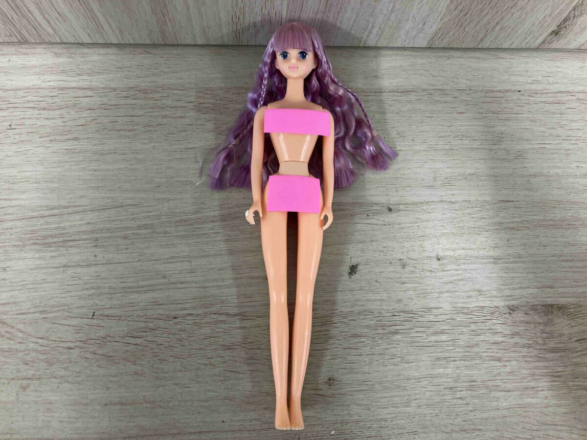 リカちゃんキャッスル ジェニーちゃんシリーズ 紫ヘア 三つ編み