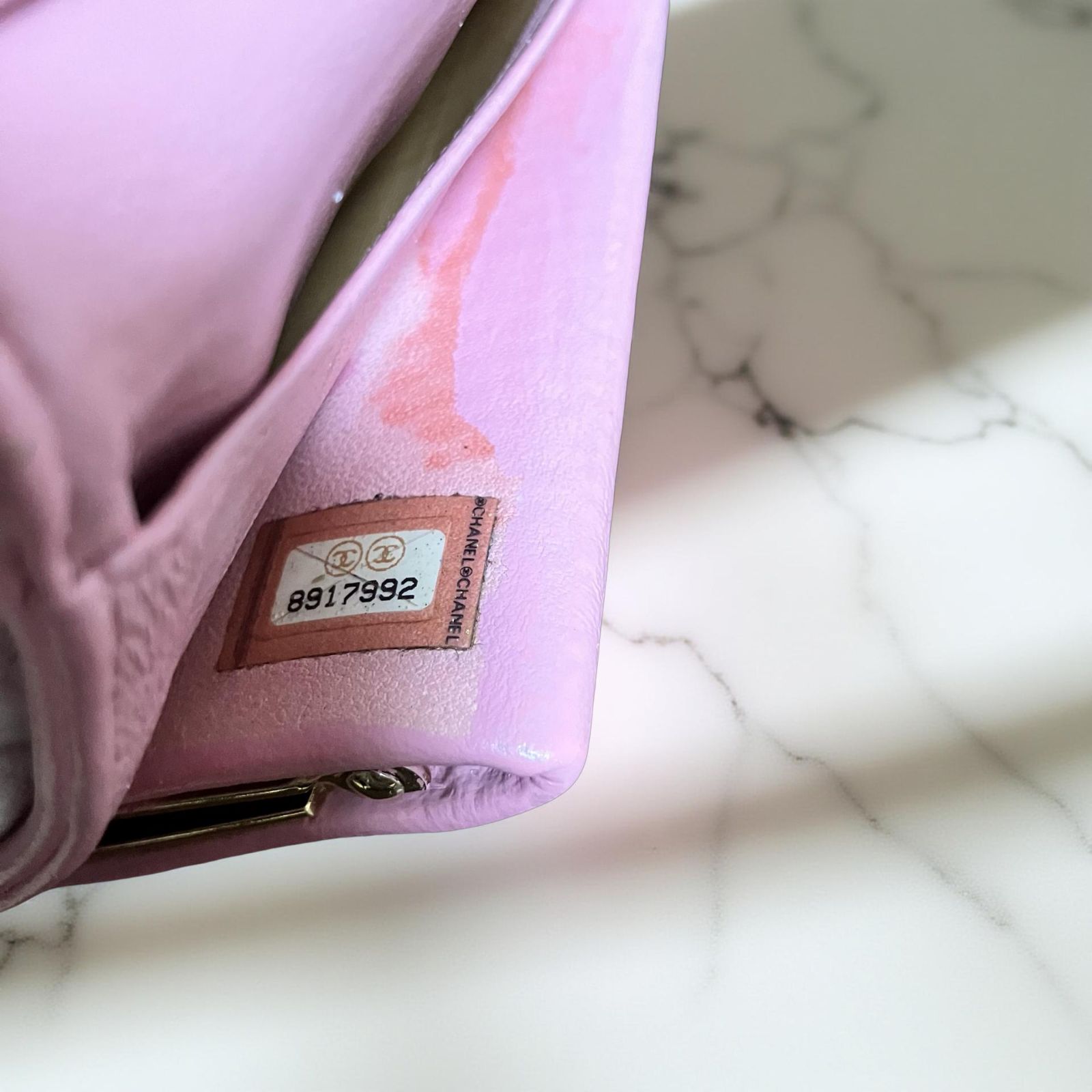 CHANEL シャネル 二つ折り 財布 ピンク ココマーク がま口 キャビア CHANEL シャネル 二つ折り 財布 ピンク ココマーク がま口