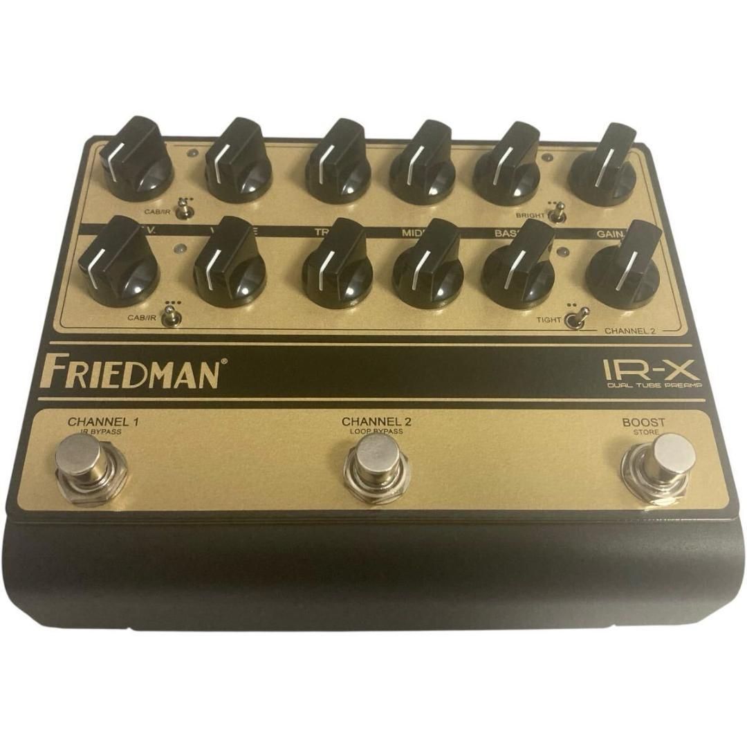初入荷 Friedman IR-X Dual Tube Preamp フリードマン デュアルチューブ 次世代フロア型ギターチューブ プリアンプ !!