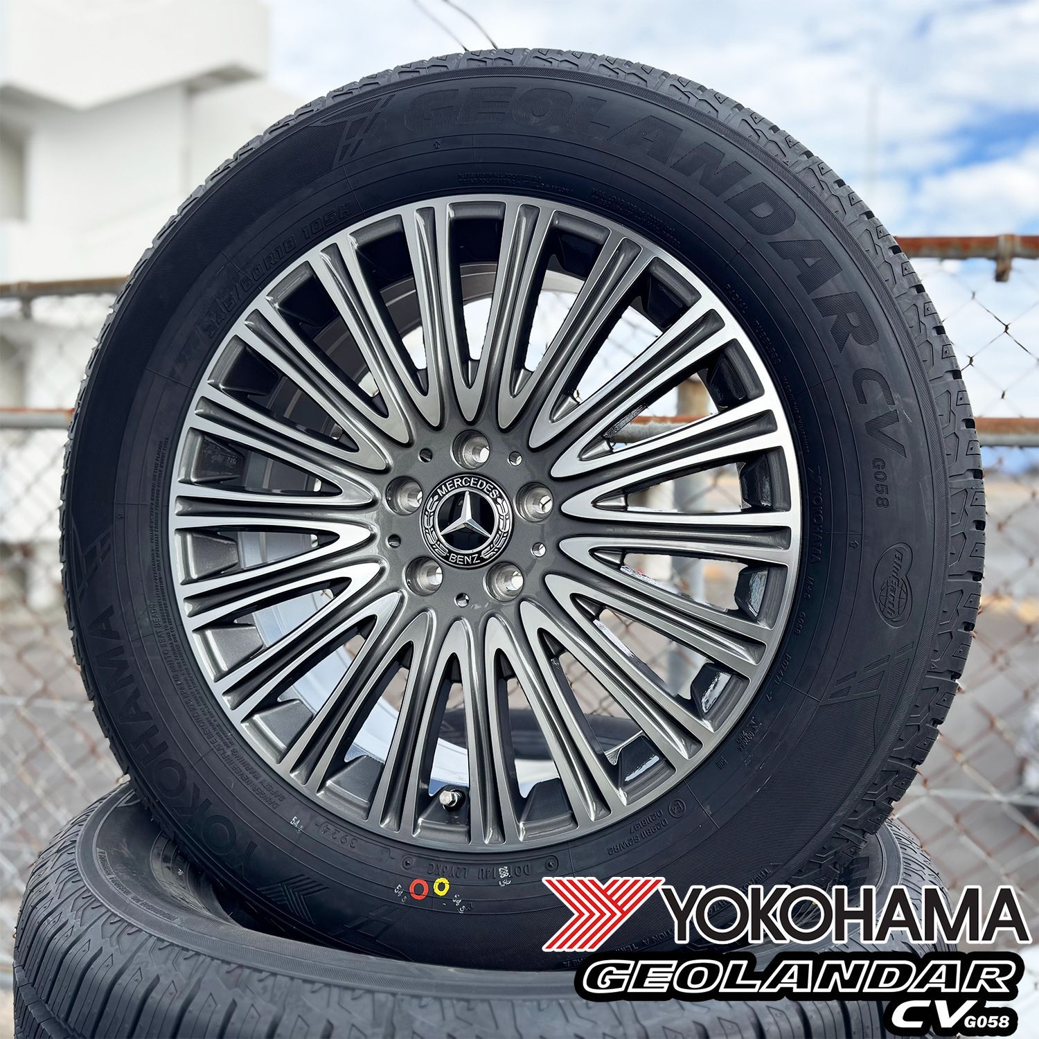BENZ ベンツ GLAクラス H247 ヨコハマ ジオランダー CV G058 235/55R18 