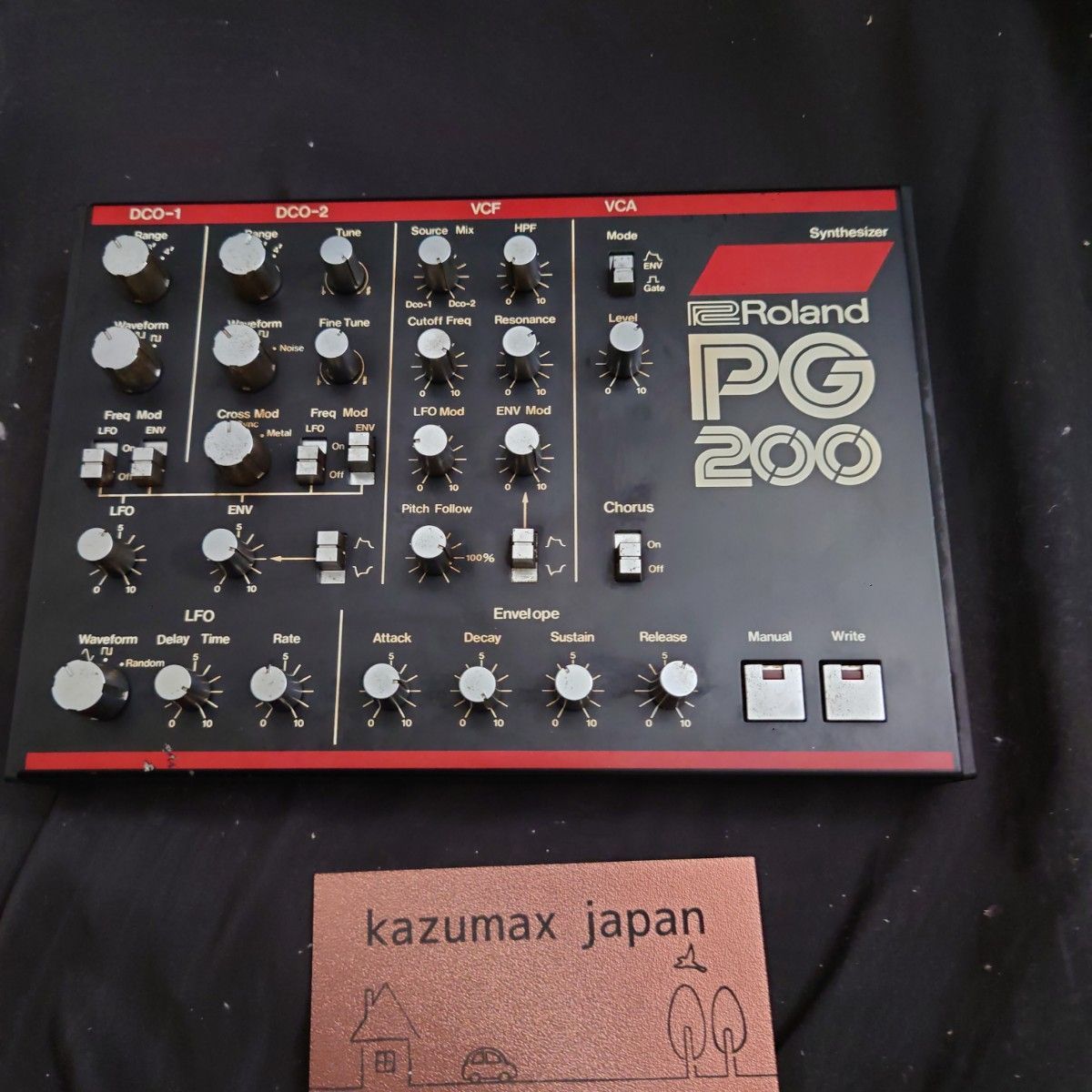 ジャンク品　Roland PG-200シンセサイザー　プログラマー Roland Pg 200 | eBay