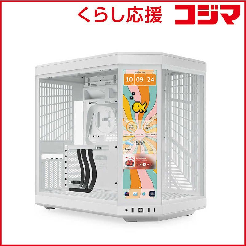 HYTE ピラーレスPCケース スノーホワイト Y70 Touch Infinite Snow White
