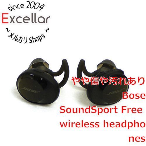 [bn:0] BOSE　SoundSport Free wireless headphones　トリプルブラック　訳あり 元箱あり