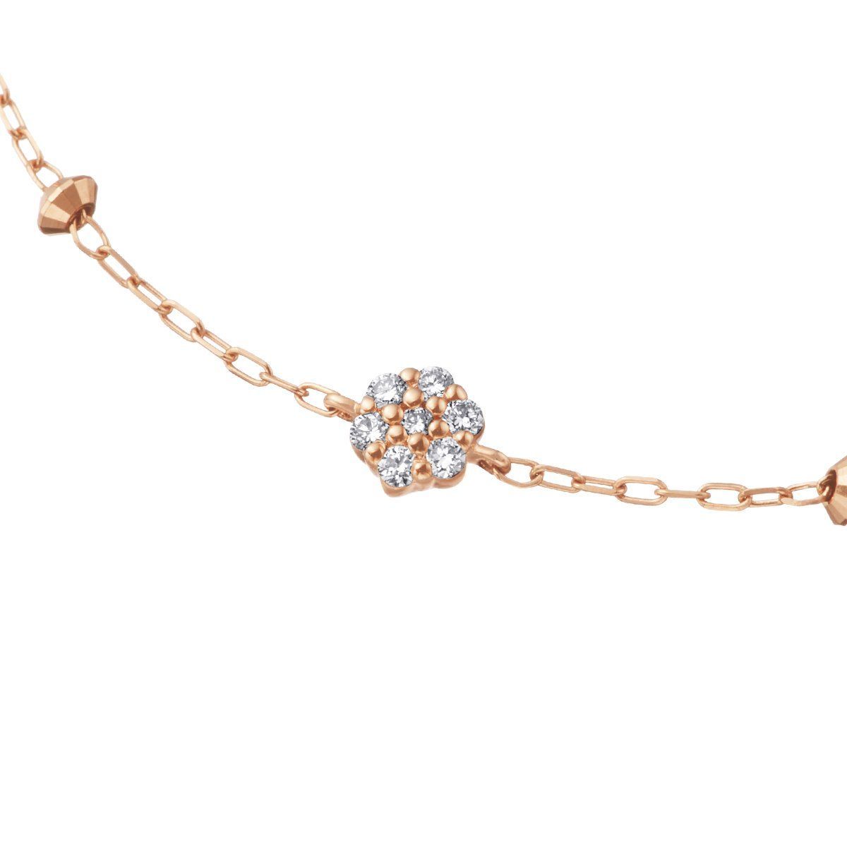 ダイヤモンドK18ピンクゴールド PG