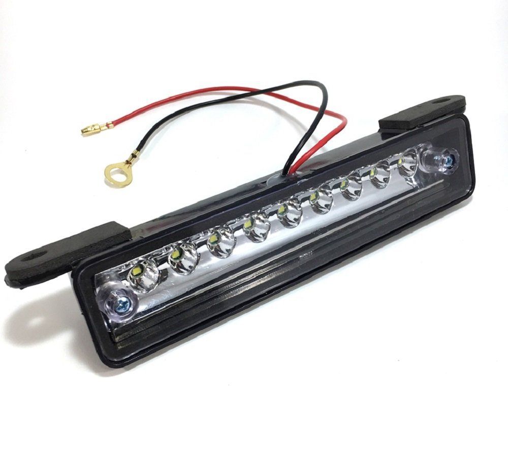 JA12 JB23 JA11 等 ジムニー ライト 移動用 ホワイト ユニット カスタム 灯 ナンバー テール ランプ リア ライセンス LED パーツ 9連 用 社外品 スズキ