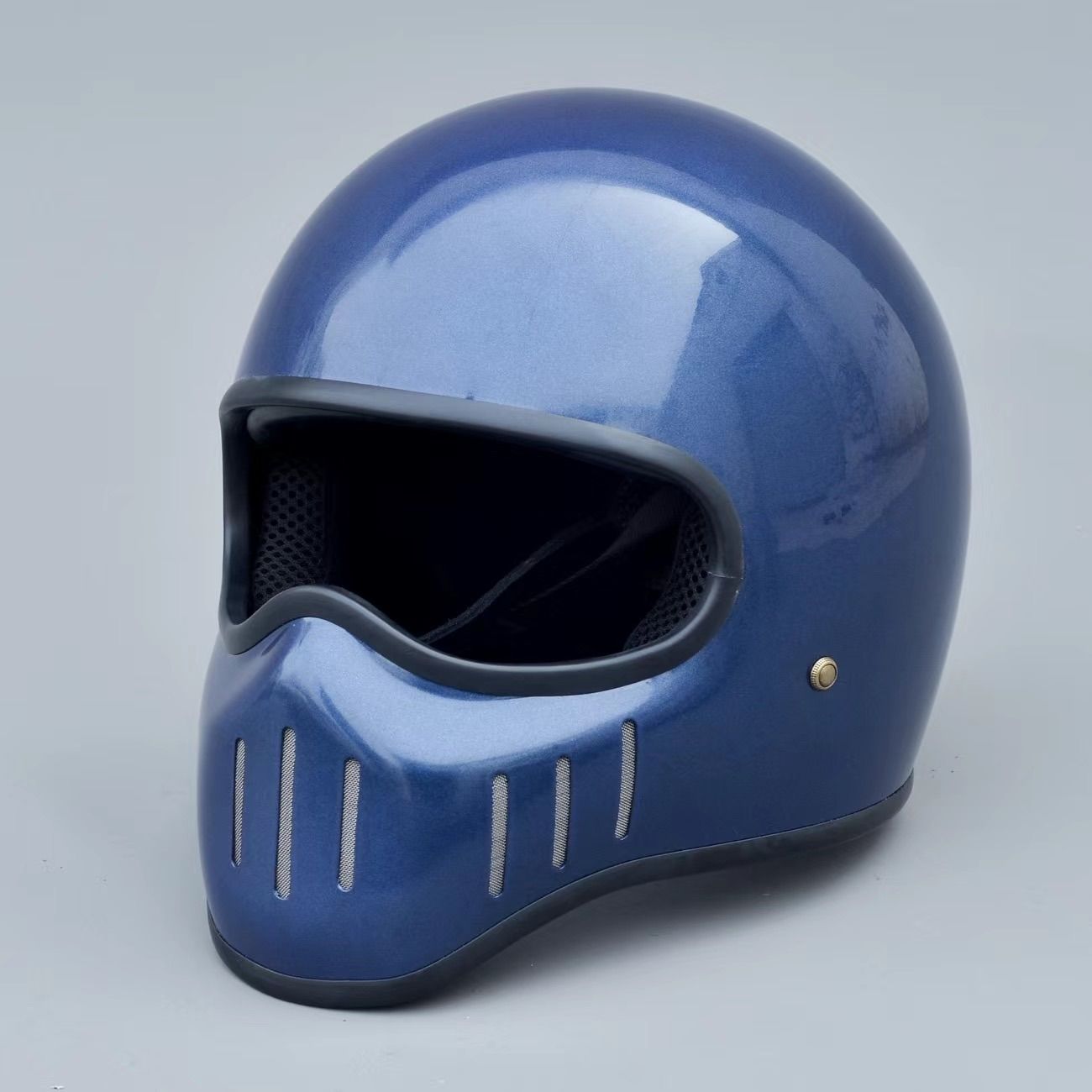 SORKSCER レトロ宇宙スタイルヘルメットシールド+ゴーグル付きフルフェイス SORKSCER レトロ宇宙スタイルヘルメットシールド+ゴーグル付き