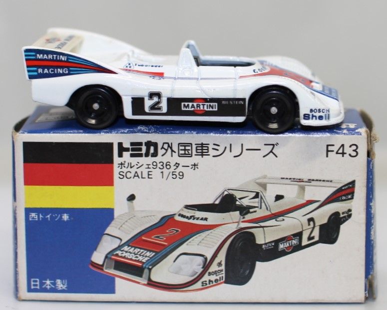 USED トミカ 青箱 F43 ポルシェ 936 ターボ 1/59 日本製