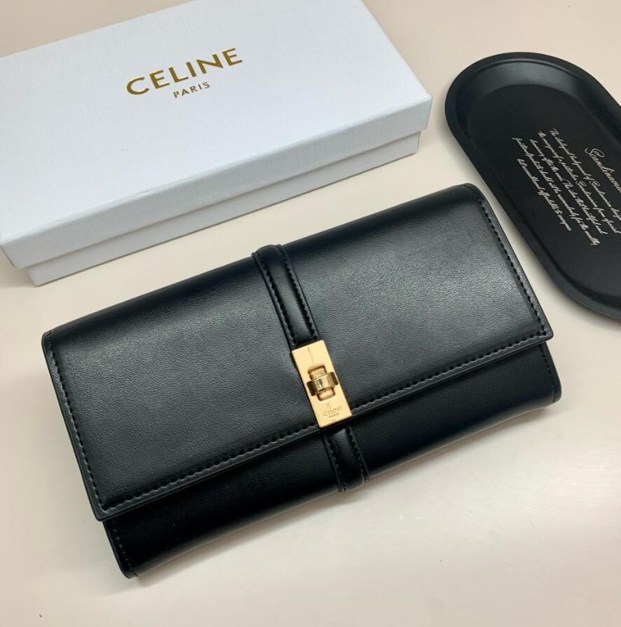 新品 CELINEセリーヌ長財布 ブラック