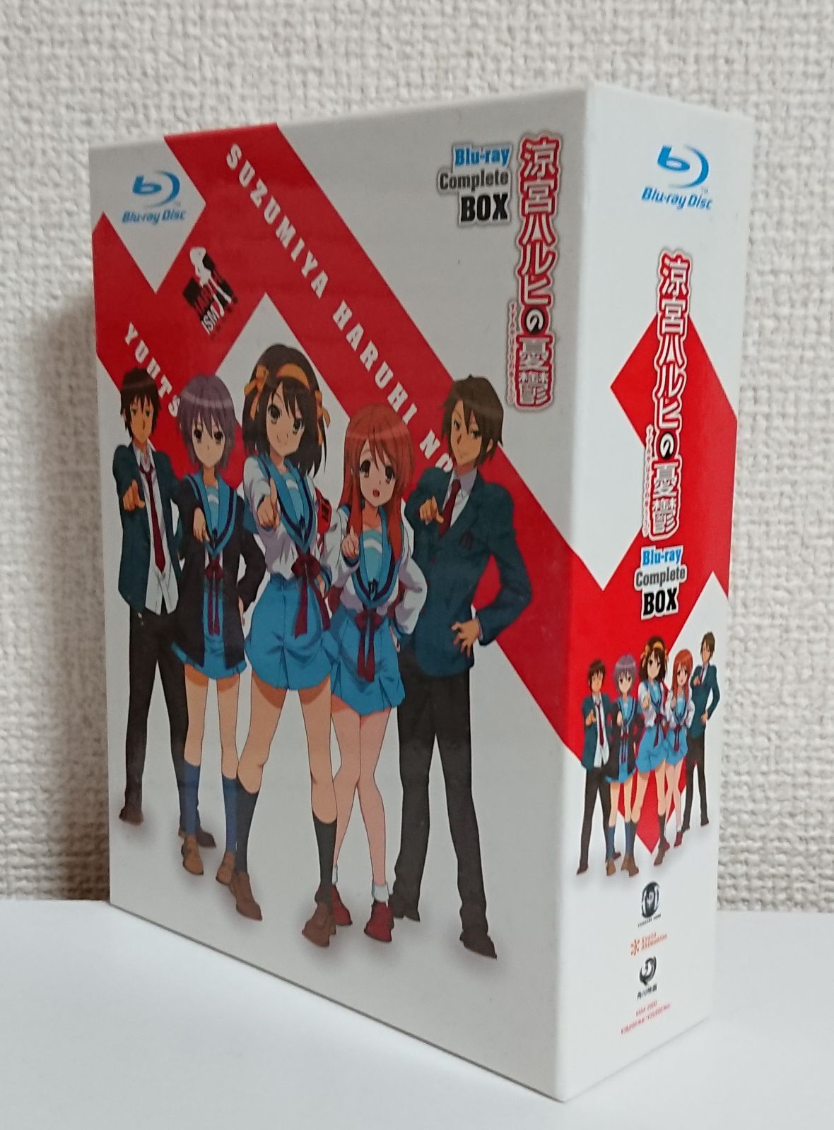 涼宮ハルヒの憂鬱 ブルーレイ コンプリートBOX〈初回限定生産・8枚組