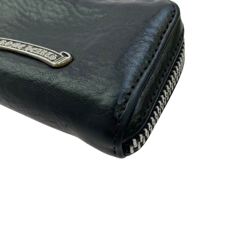 クロムハーツ ラウンドダガージップレザーコインケース CHROME HEARTS
