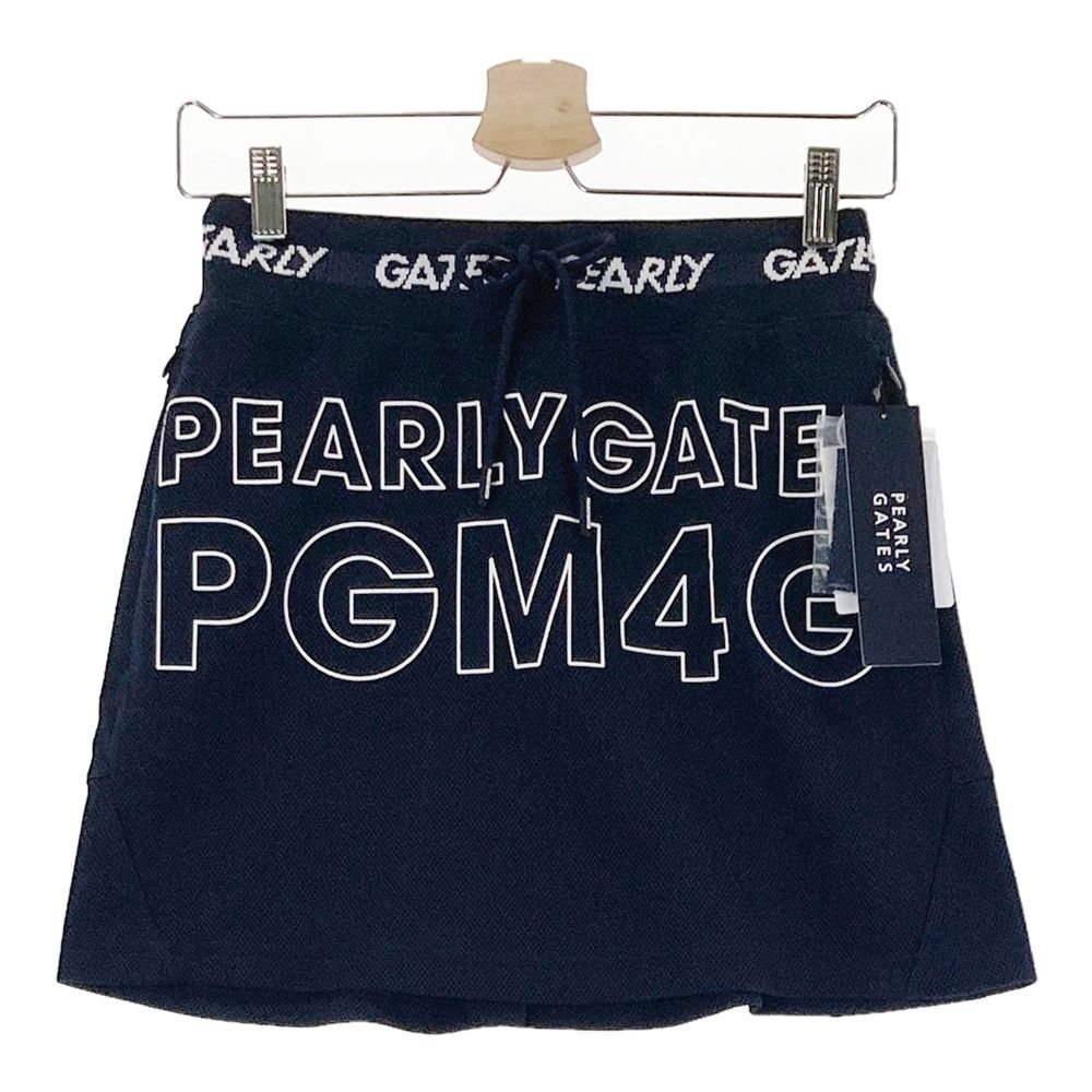 サイズ 00 PEARLY GATES パーリーゲイツ 055-2134416 スカート ロゴ ネイビー系 240101543751 ゴルフウェア レディース ストスト