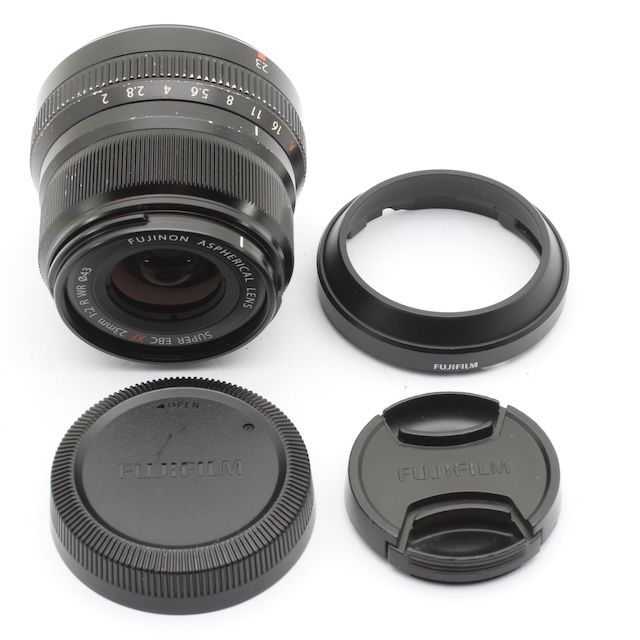 富士フィルム XF 23mm f2 R WR B 交換レンズ 富士フイルム X 交換レンズ F
