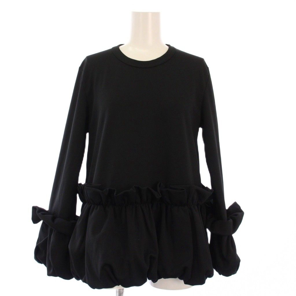 BLACK COMME des GARCONS AD2024 フリルシャツ