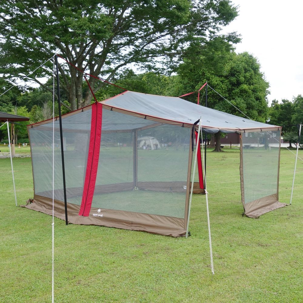 美品 スノーピーク snowpeak タープスクリーンレクタL TP-401 メ  