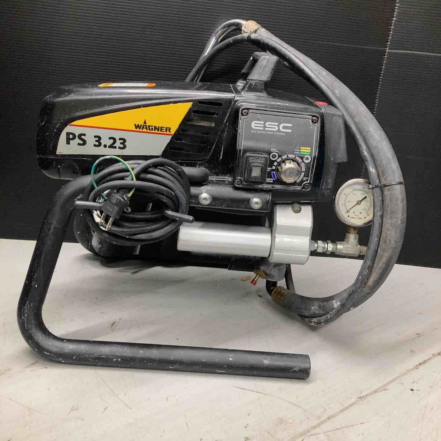 ワグナー エアレス PS3.23本体のみ 通電 のみ 電源ボタンカバー アース千切れかけ 戸田店