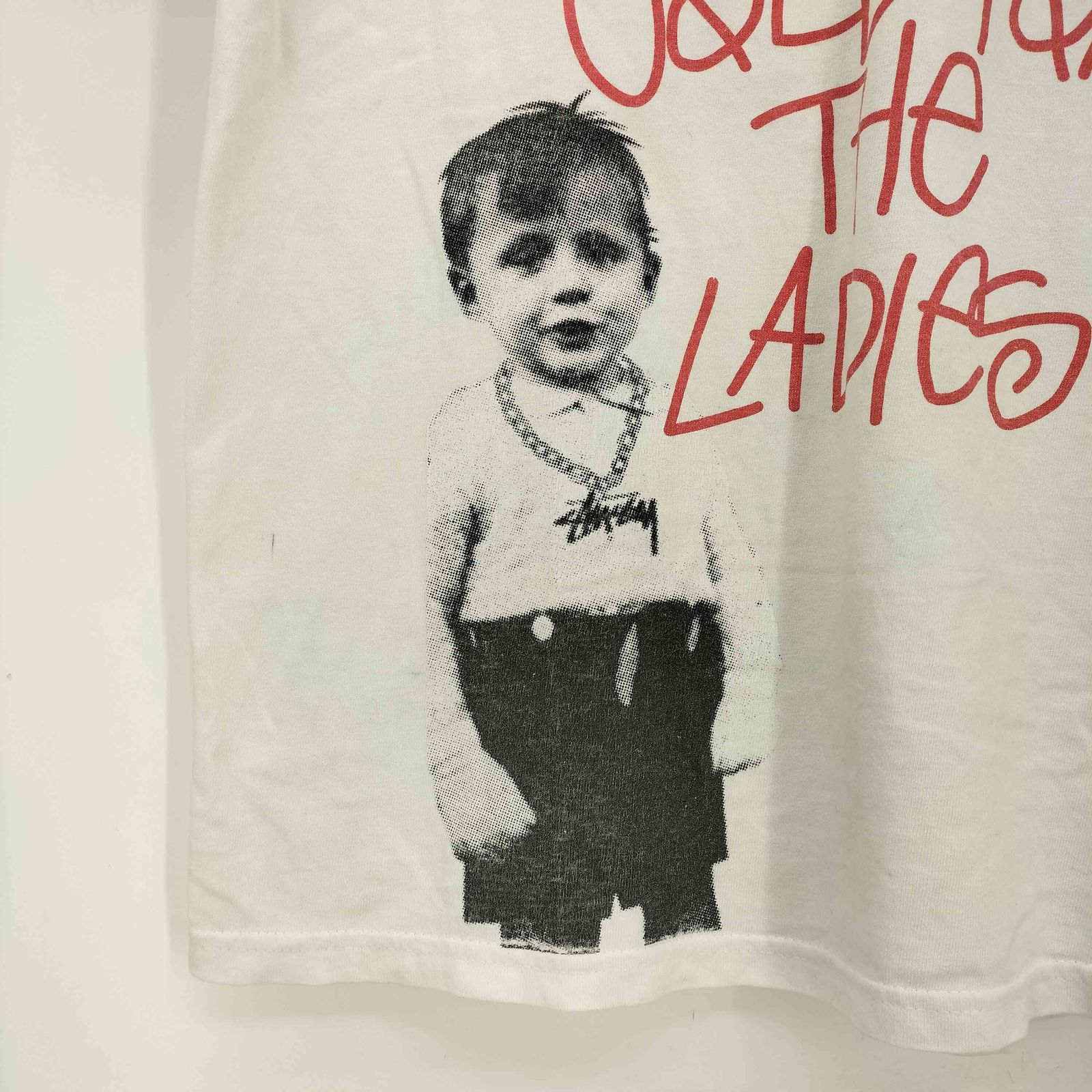 ステューシー Stussy 00s ROCK MY GOLD キッズフォトプリント クルー