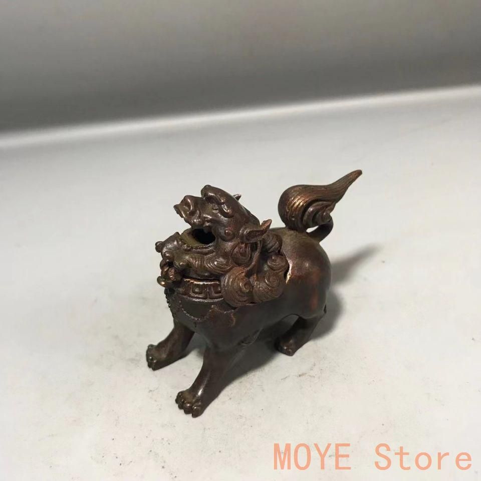 銅 細工 香炉 獅子香炉 香道具 茶道具 装飾品 工芸品 置物