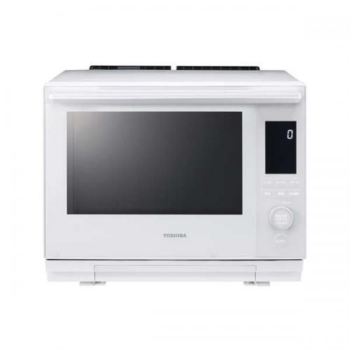 TOSHIBA 過熱水蒸気オーブンレンジ 石窯ドーム 30L ER-D3000B-W グランホワイト