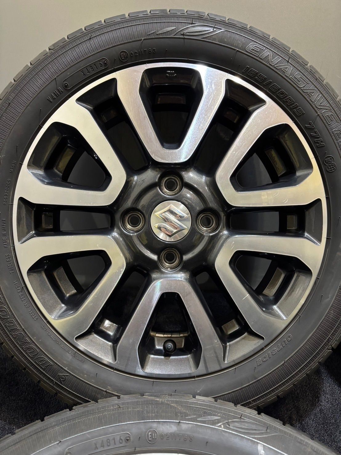 ハスラー 165/60R15 タイヤホイール4本セット