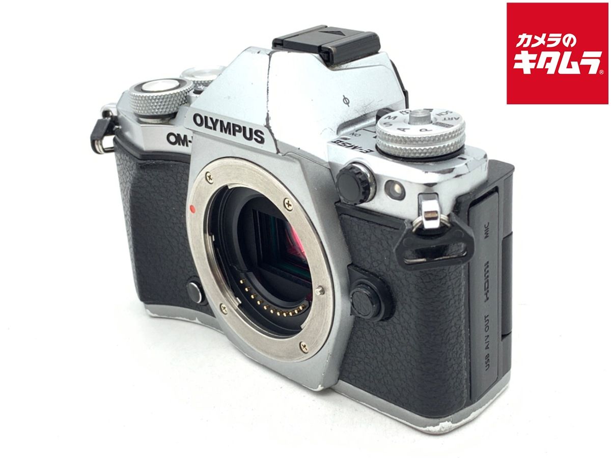 並品 オリンパス OM-D E-M5 MarkII ボディ シルバー