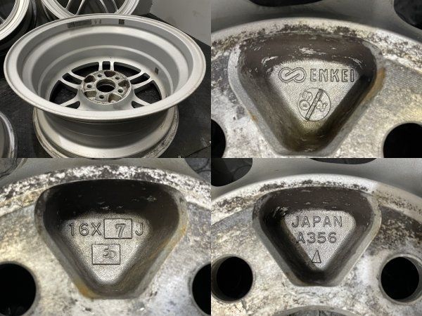 ENKEI RPF1 社外ホイール 16インチ 4本 7J5HPCD98+35 軽量 希少 