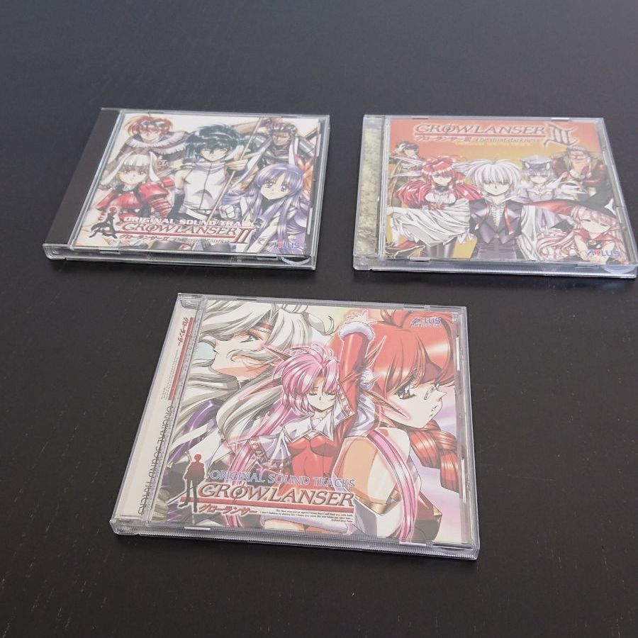 CD グローランサー オリジナルサウンドトラックス 岩垂徳行　特製ステッカー/帯