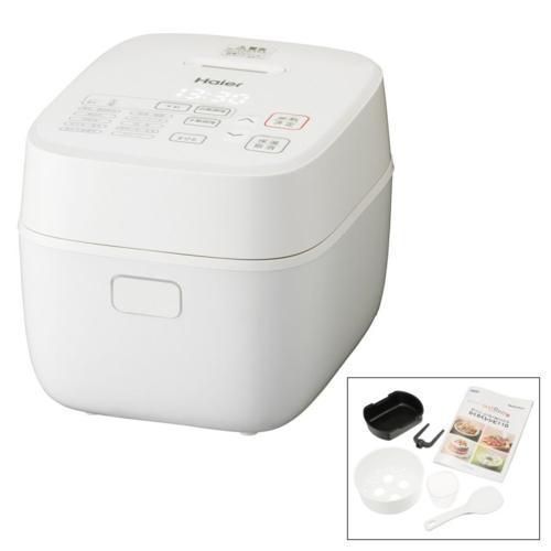 新品未開封！ ハイアール(Haier) JJT-TH10RA-W 無水かきまぜ自動調理器 