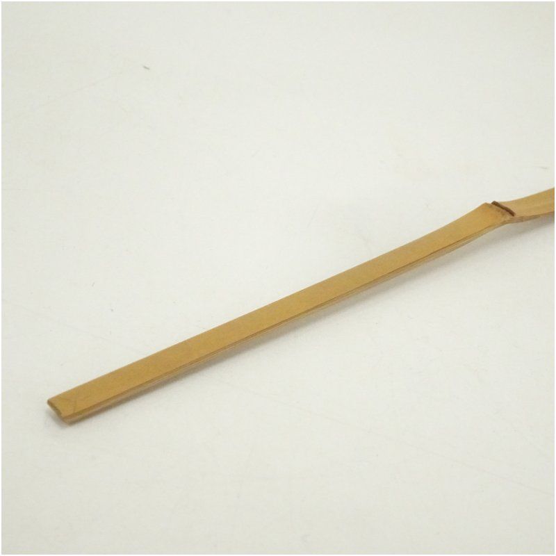竹茶杓（銘：松涛）（前大徳 細合喝堂書付）（共箱） 茶道 茶道具