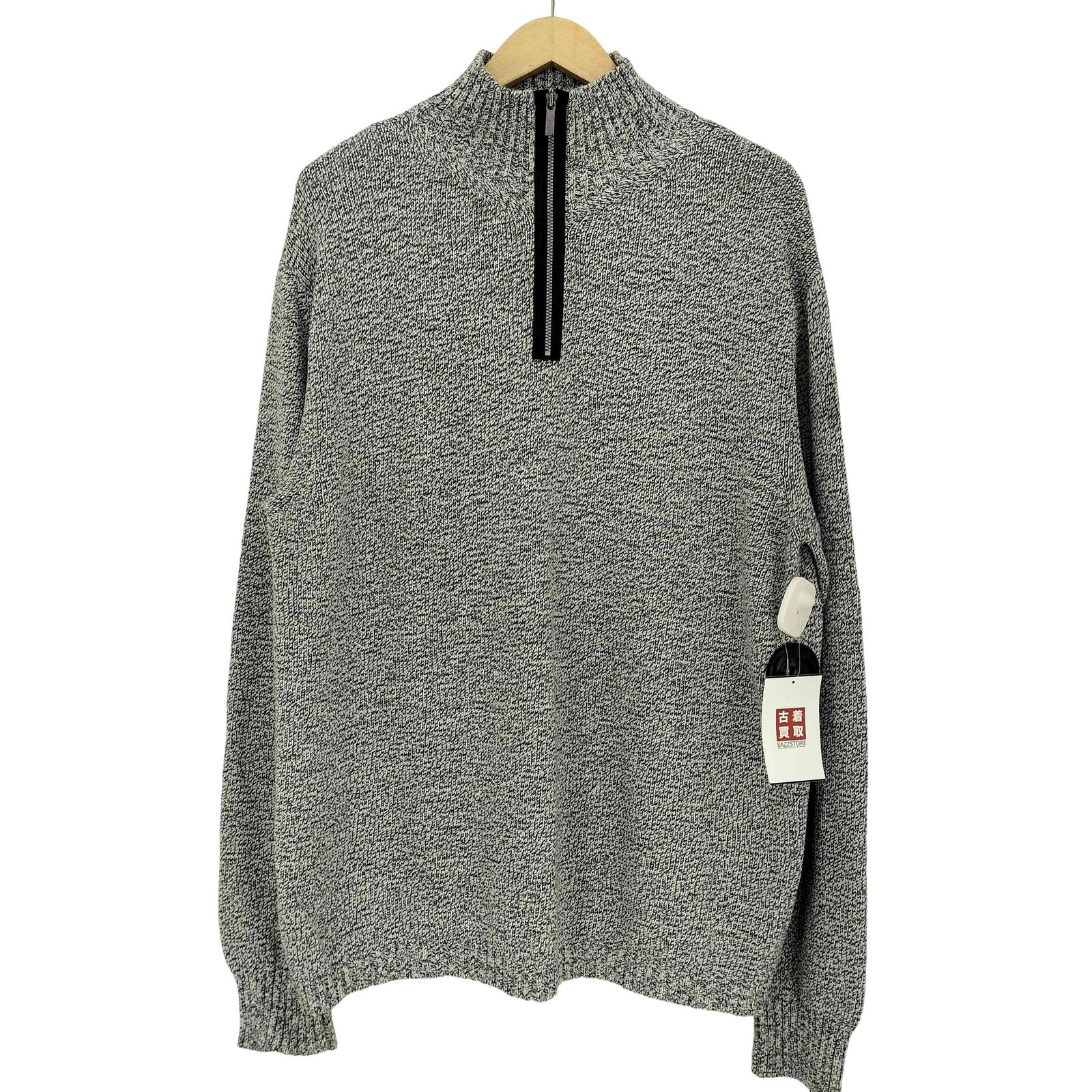 エルメネジルドゼニア Ermenegildo Zegna ハーフジップ コットン