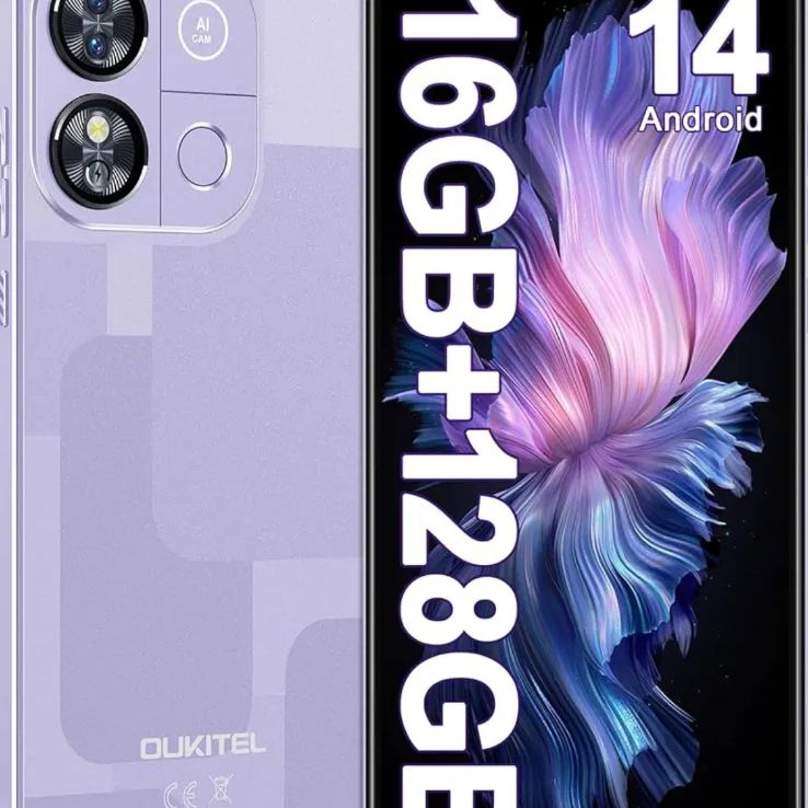 OUKITEL C57PRO SIMフリースマートフォン 本体 Android 14 16GB RAM+