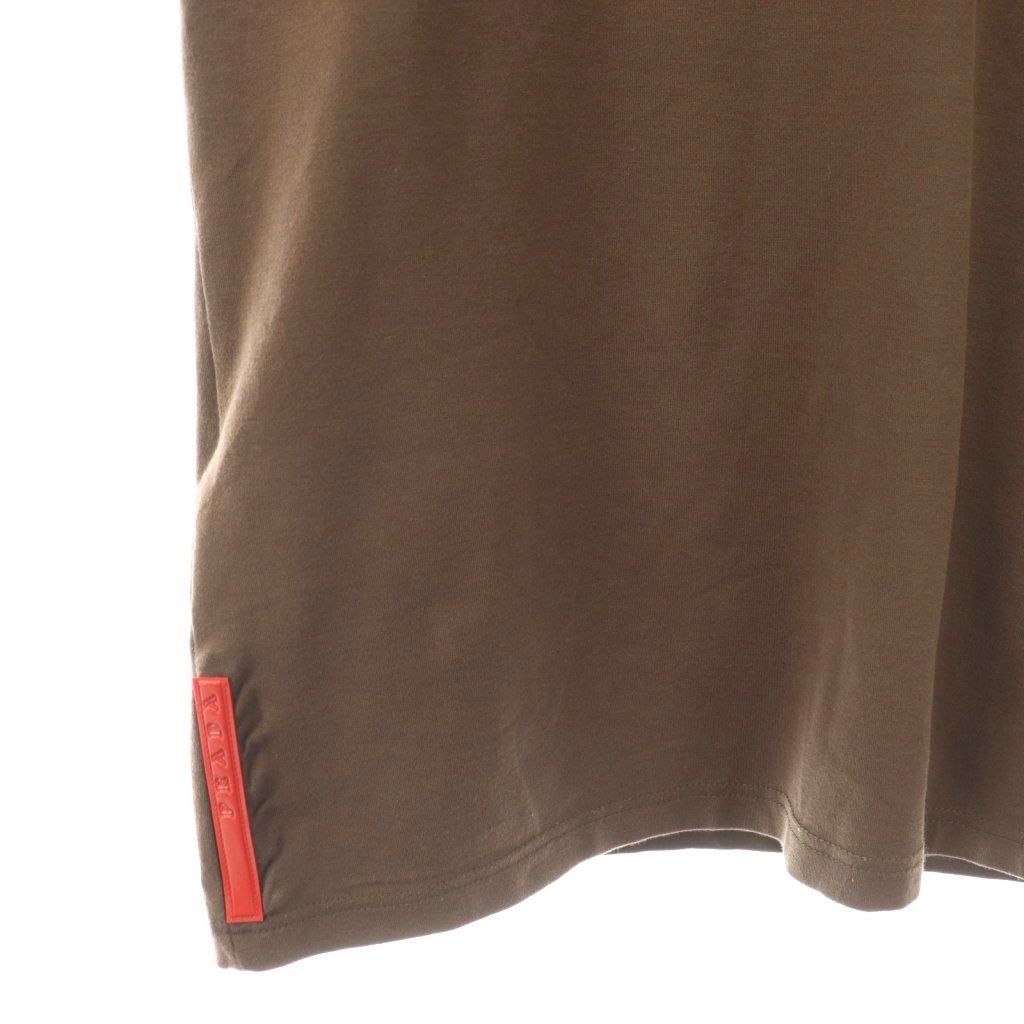 プラダ リネアロッサ PRADA LINEA ROSSA サイドロゴ バックポケット  